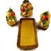 50% OFF Vintage Vegetable Shaped Condiment Set With Tray