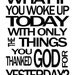 What If You Woke Up Printable PDF Inspirational Quote 8x10 Digital Printable Instant Download Black White