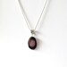 Dragon's Vein Agate Necklace - Pendant, Purple, Autumn Jewelry,  Fall Fashion, Woman''s Jewelry