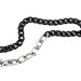 Black Silver Chunky Chain Necklace: The Carina Necklace