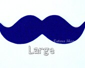 Mustache rug / mat. Large size. Choose gross or thin and the color of your mat