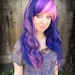 ON SALE Twilight Sparkle / Purple Blue Pink / Long Curly Wavy Layered Wig My Little Pony Cosplay Costume