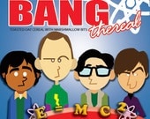 Big Bang Theory Cereal Box - Original Artwork - 12"x18"" original print Sheldon Cooper Bazinga