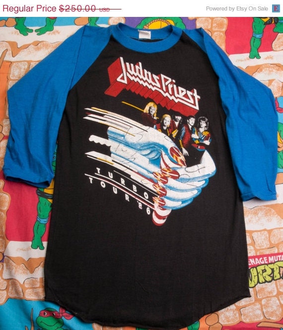 20% OFF JUDAS PRIEST 1986 "Turbo Tour" Size M T-Shirt