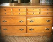 Vintage Dresser Chest PAINT TO ORDER Painted Furniture