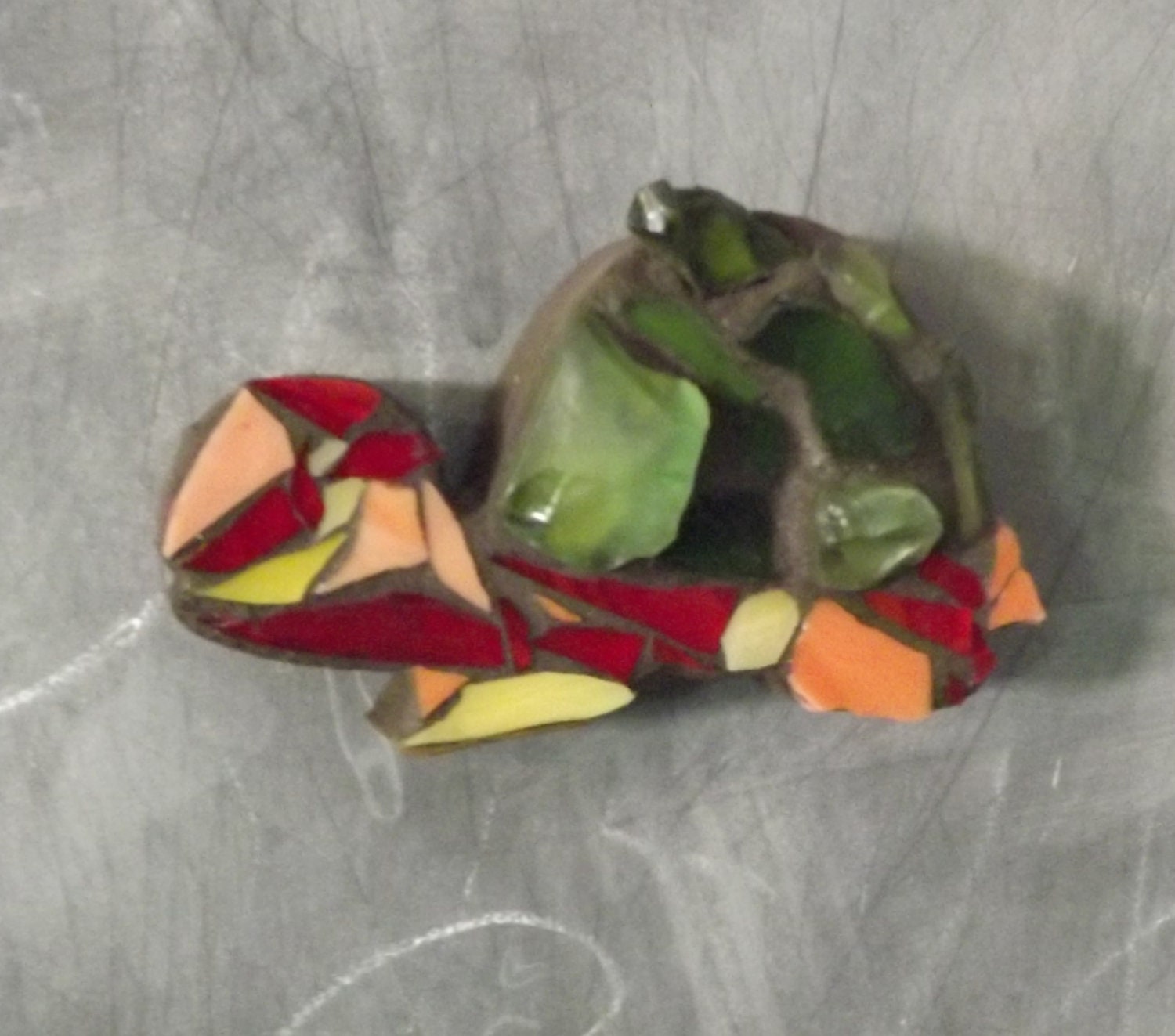Mosaic Turtle magnet