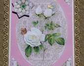 All Occasion Handmade Multi Paper Layering 3D Greeting Card with Tea Bag Folding Element