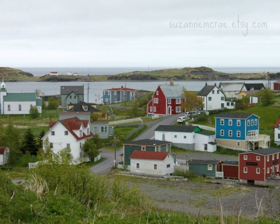 8x10 print - Town of Trinity Newfoundland Canada - a magical place to visit