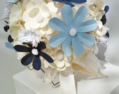 Paper Flower Bouquet, table centerpiece, winter decoration, home decor, gift bouquet