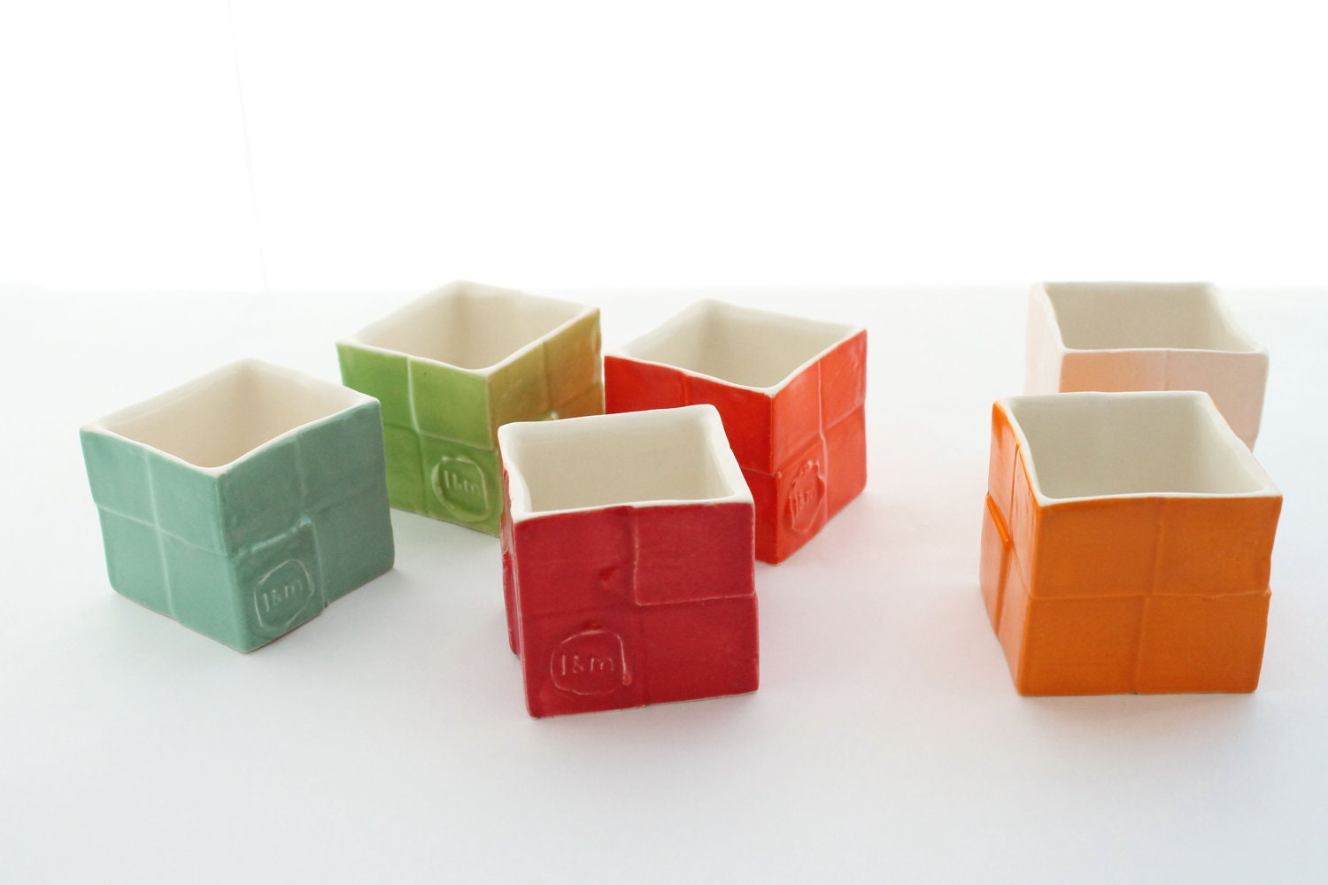 Vibrant Sake Cups- Set of 4