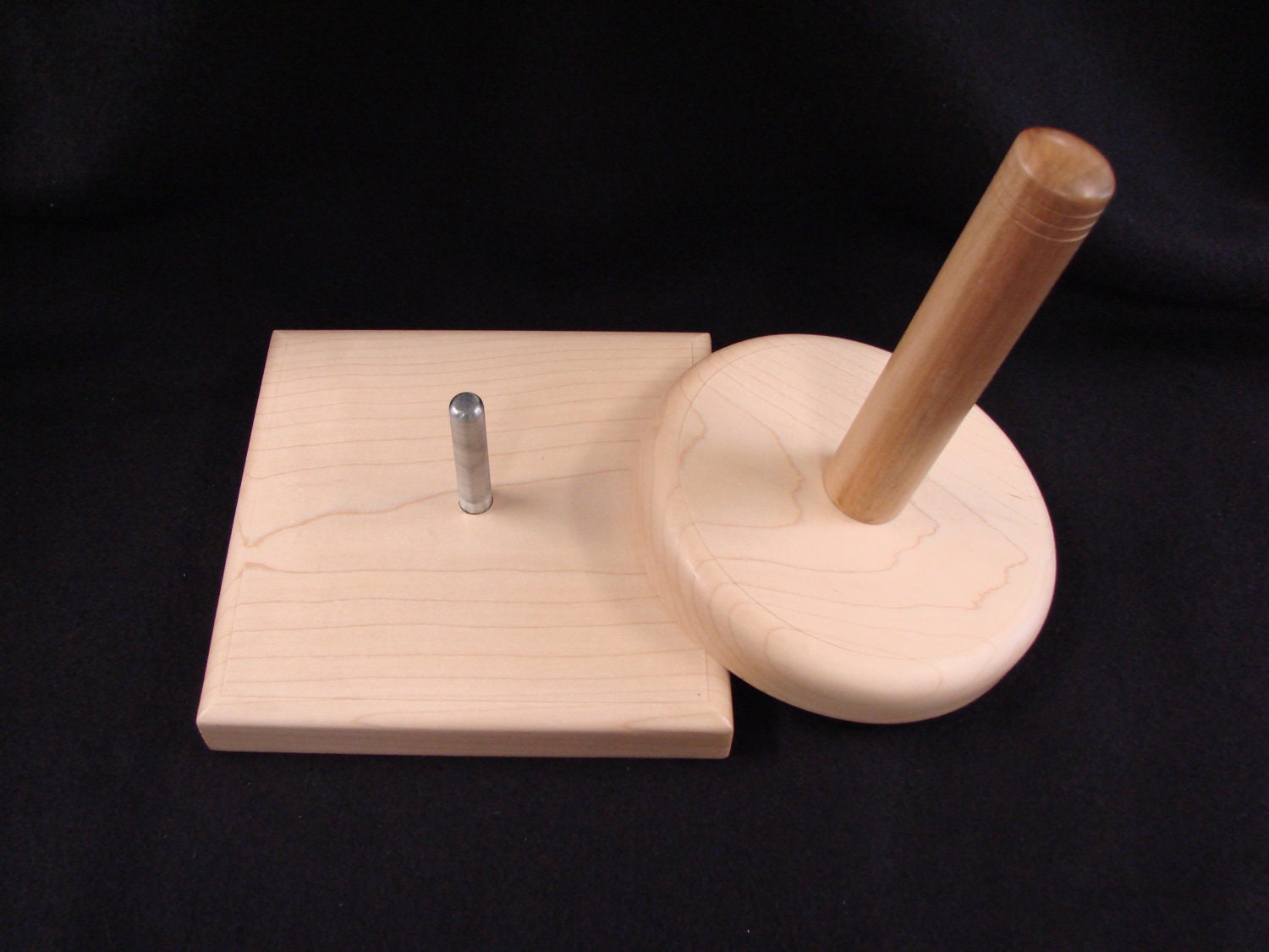 Tom Thumb - Tool for Knitters, Spinners and Weavers - Handcrafted by Magical Moons in Maple