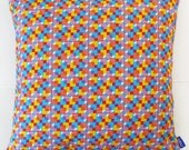 Eleonora pattern 100% cotton cushion, pillow cover 45 x 45 cm