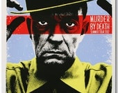 Murder By Death summer tour 2012 poster