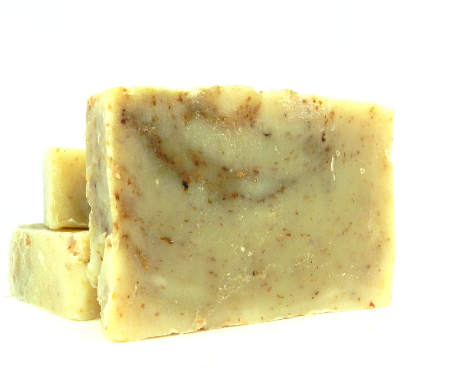 Oatmeal Soap: homemade cold processed soap with Irish oats and scented with vanilla oak fragrance oil