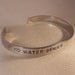 Custom Zodiac Cancer (Moonchild) Water Bender -  Metal Stamp Bracelet