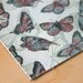11"X11" Leather Material Colorful Butterflies Original Print -  28X28cm Leather Piece