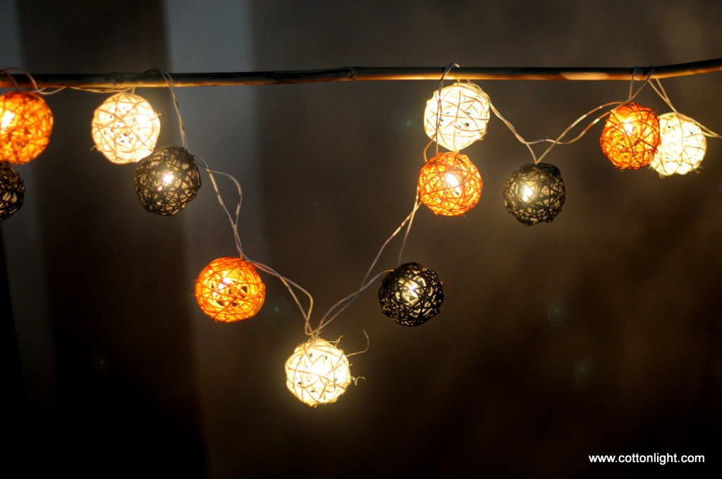 20 x Rattan ball dessert warm wood string light indoor / outdoor decoration deco room bedroom wedding patio party Beach balcony