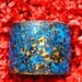 Aqua Marine Blue Bracelet Cuff