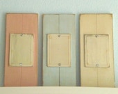 Wood Plank Picture Frames - Plank Frames - 4x6 Frames - French Kiss