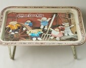 Vintage1980s Retro Cabbage Patch Kids Metal Tray