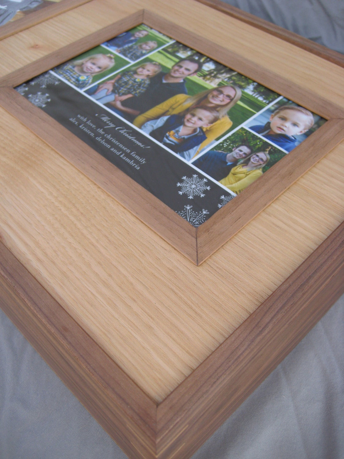 Walnut Memory Box or Keepsake Box