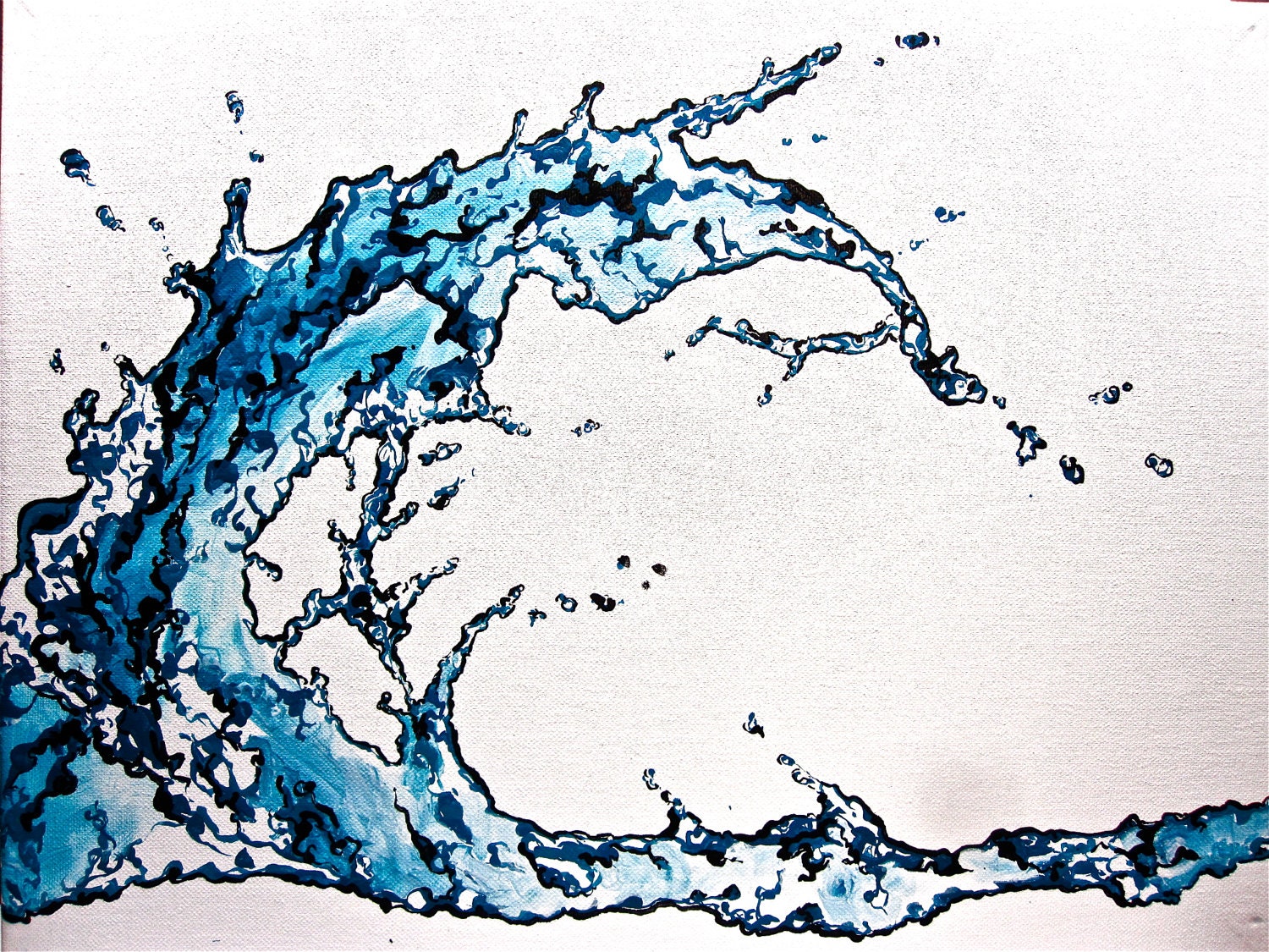 Acrylic Water Paintings