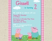 Peppa Pig Birthday Invitation Printable Il_170x135