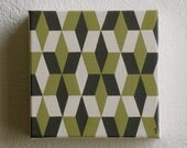 Art Block 5x5 Geometric Painting Canvas Art Original