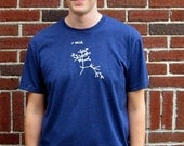 Custom Color, Mens T-shirt for Biology Nerds - First Phylogenetic Tree - Darwin's Tree of Life - Gift for Him - Gift for Your Man