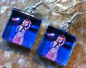 lighted snowman earrings from my Instagram photos (see link below for earrings from your pics)