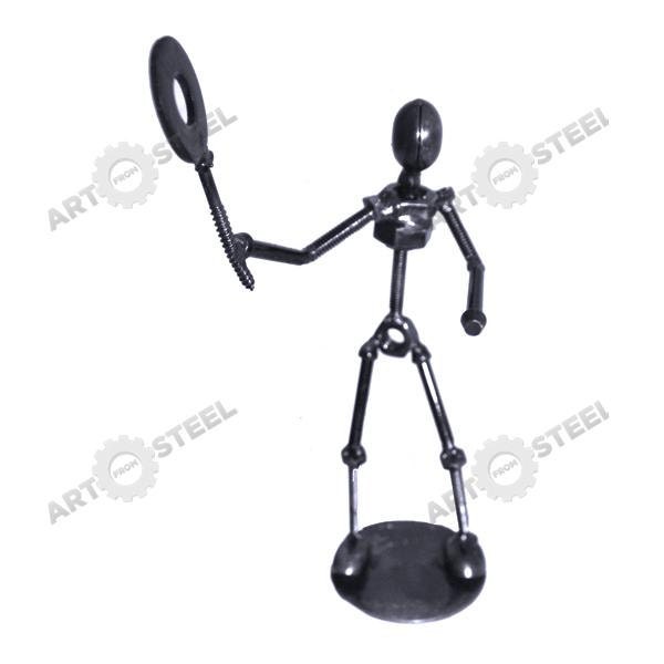 Scrap Metal Tennis (4") ........ Model GV01