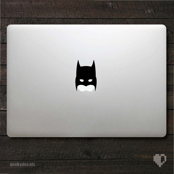 Batman inspired mask Macbook Decal / Macbook Sticker