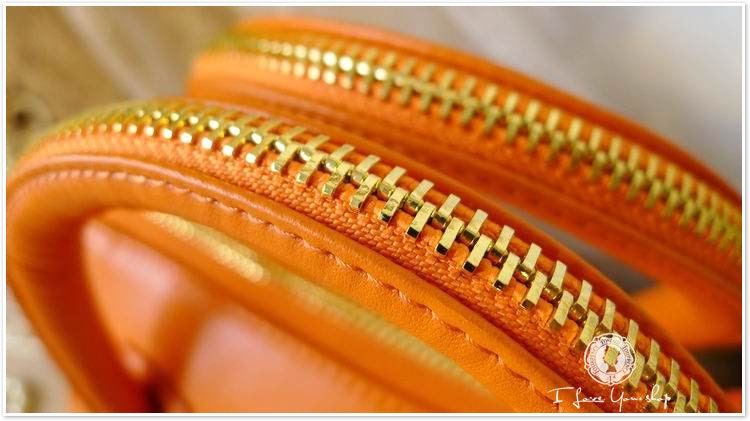 Leather Satchel - Handbag - Tote Bag - Leather Messenger - Leather Briefcase - Shopper Bag in Orange