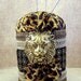 Gorgeous arty needlecraft pincushion Lion King jungle African tribal cheetah print black gold lopard decorative straight pins tagt tenx
