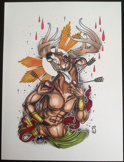 The Hunted print