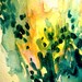 11" x 14" Archival Print of Original Watercolor Painting "Summer Afternoon"