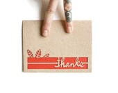 LEAVES Thank You Card