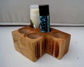 Natural Wood Cherry - Rustic Spa Lip Balm chapstick display holder