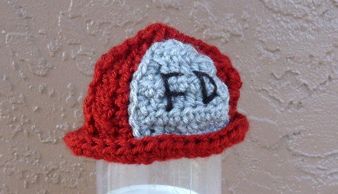 Firefighter Helmet, Firefighter Baby, Newborn Photo Prop