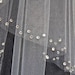 Wedding Veil with Crystal Edge, 2 Tier Chapel Length Bridal Veil (90 inches), Over 1000 Crystals, White or Ivory, Style 1020, Made to Order