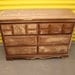 Lilac Purple Vintage Dresser/ Buffet/ Bedroom Furniture/ Distressed /Black Drawer Pulls/ TV Stand/ Storage/ Dining Room Furniture
