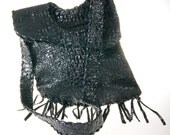 black leather handmade messenger bag/ purse/ handbag/ everyday bag/ crossbody bag / tote bag