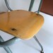 SALE 15% Off. K - 4 Retro Mid Century School Desk and Chair. Turquoise/Teal and Pink. Eames Era.