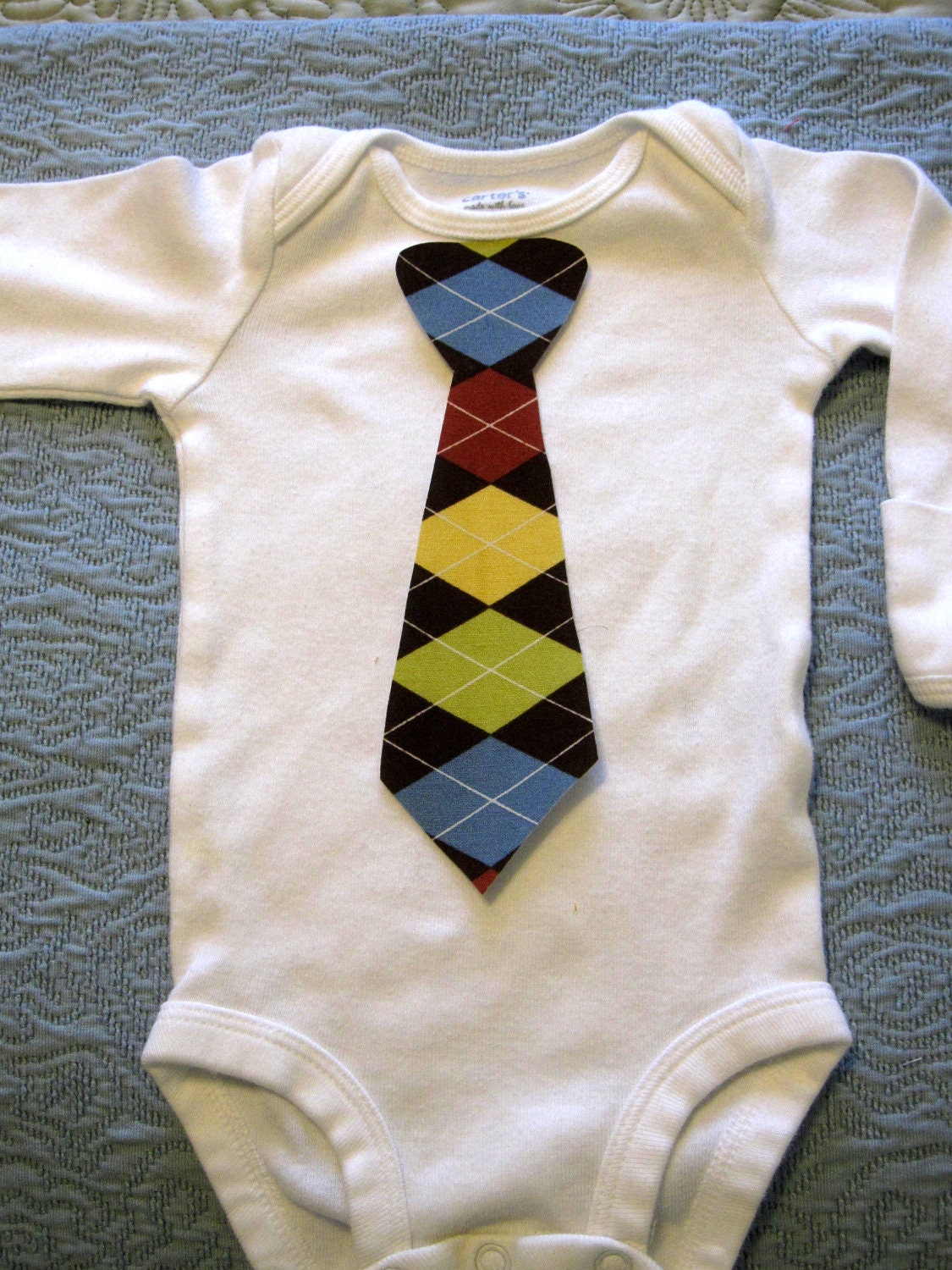 Neck Tie Iron On Appliqué