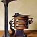 Vintage Iron Cobbler Shoe Forms and Stand, 4 Piece Set