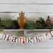 Thanksgiving  Decoration - THANKFUL banner - Fall Thanksgiving Decor - Phot Prop