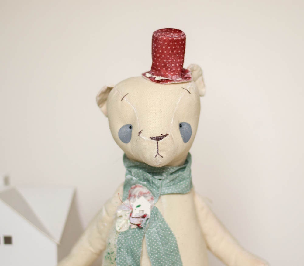 Stuffed With Love Buddy Bears - Soft Toy - Stuffed Animals - Artist Bear - Christmas History