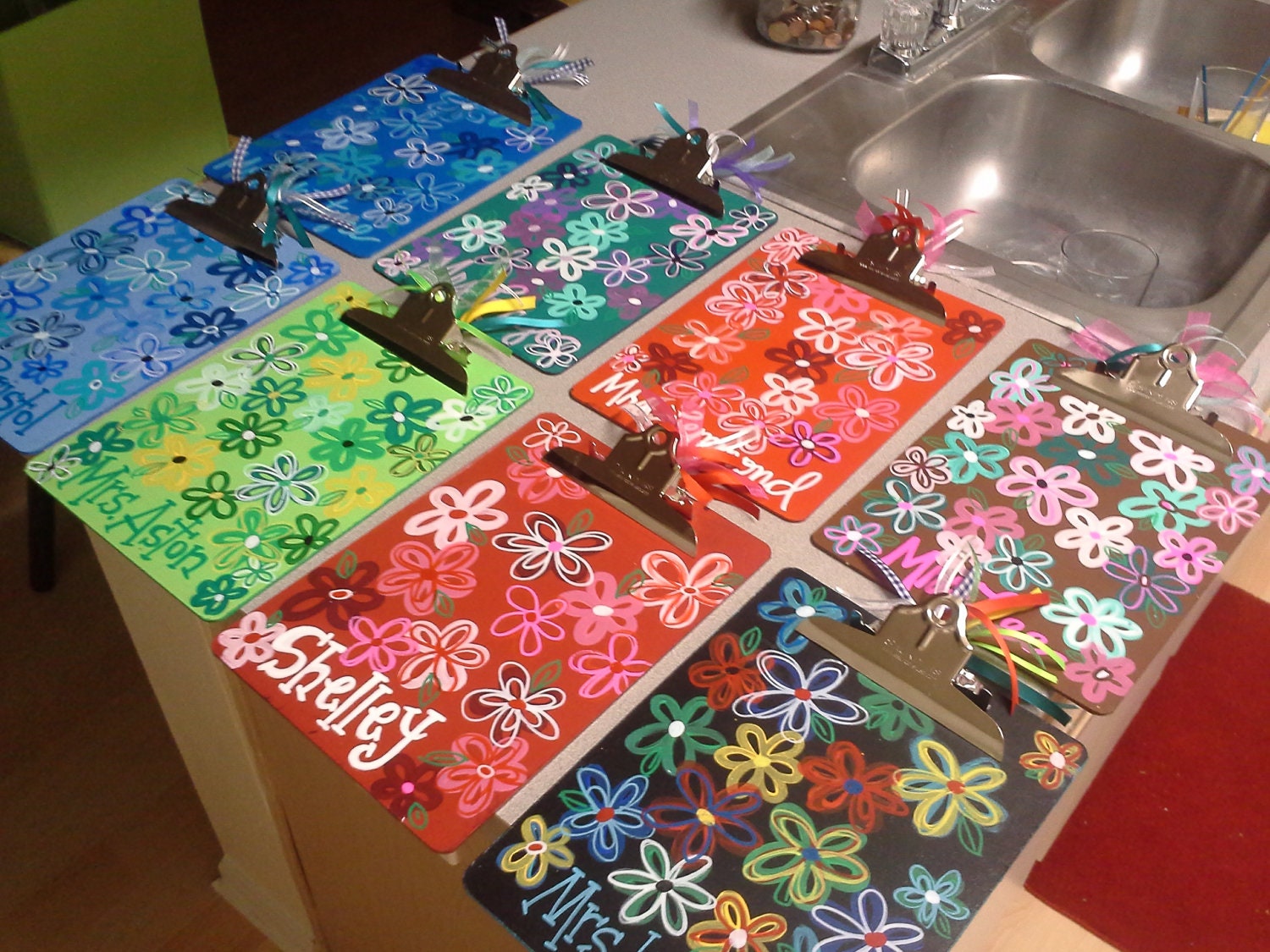 Custom Painted Clipboard