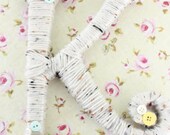 Custom Made Yarn Letter, Letter "K"