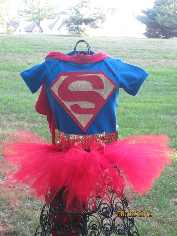 Baby -Children Girls Superwoman Halloween Costume Small
